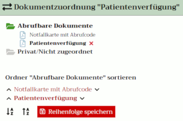 Dokumentenzuordnung